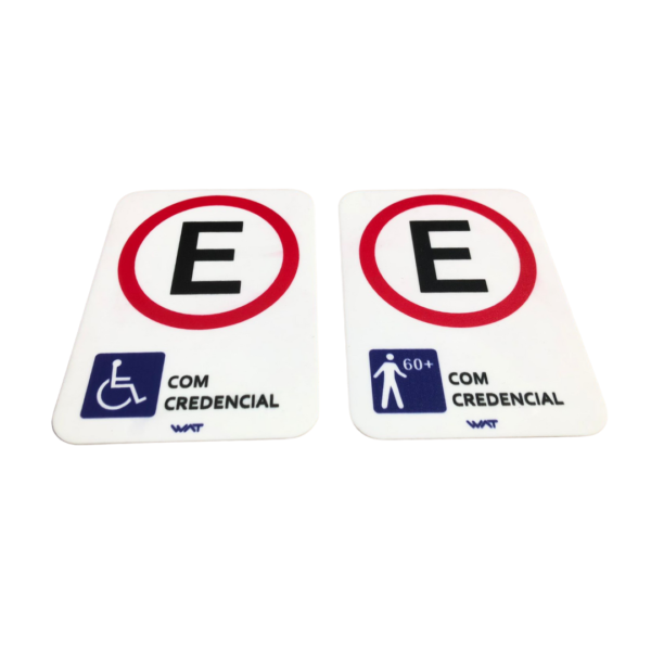 Placa de Estacionamento