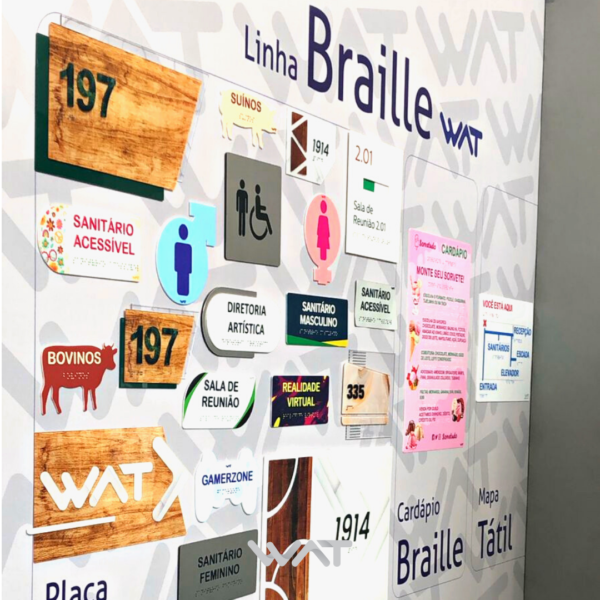 Placa Braille - Imagem 10