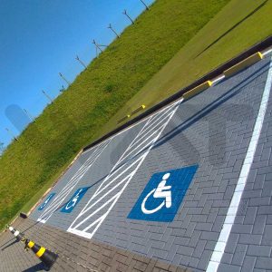 Pintura de vaga reservada